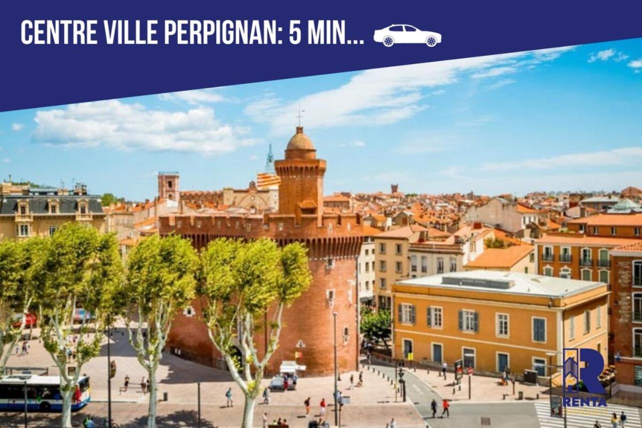 Ferienwohnung Sous Le Signe De L'Art Deco Vue Magnifique Perpignan Exterior foto